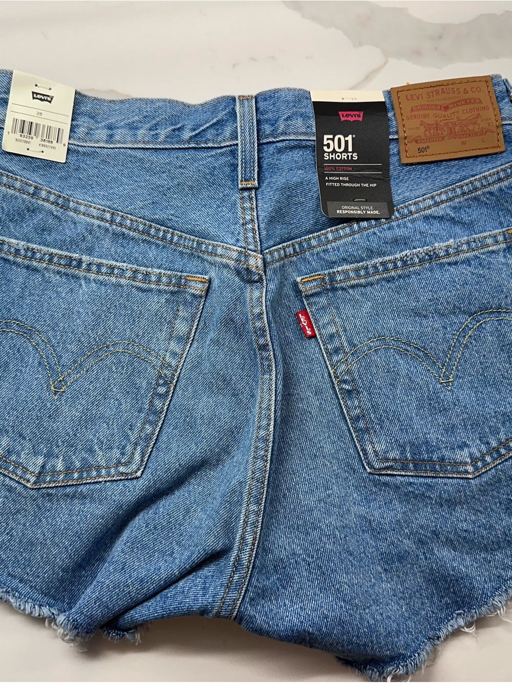 Levi's 501 Original Denim Shorts